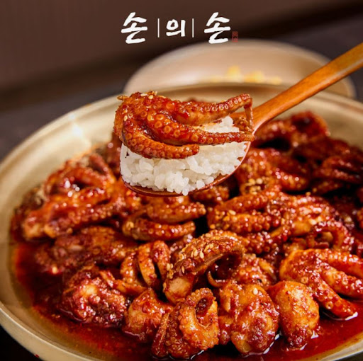손의손 1동탄나루마을점에서 보는 동탄쭈꾸미 불향 메뉴 정보