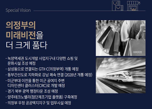 의정부 녹양역세권: 더씨엘59 프리미엄 주상복합 랜드마크